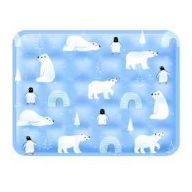 Only Self Pickup---Pet Cooling Mat (Option: CF6090s Polar World Blue)